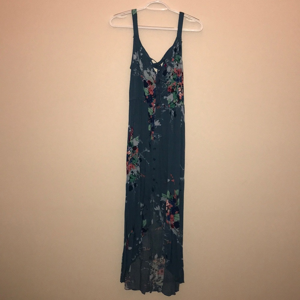 BAND OF GYPSIES Floral High Low Dress